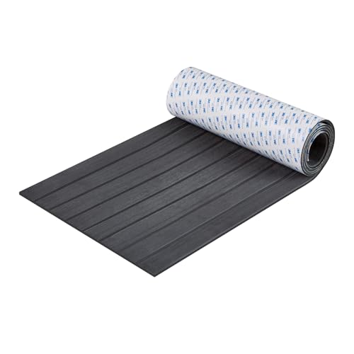 VEVOR Boat Flooring, EVA Foam Boat Decking 94.5" x 17.7", Non-Slip Self-Adhesive Flooring, 11.6 sq.ft Marine Carpet for Boats, Yacht, Pontoon, Kayak Decking by VEVOR - Used condition - CA$32.78
