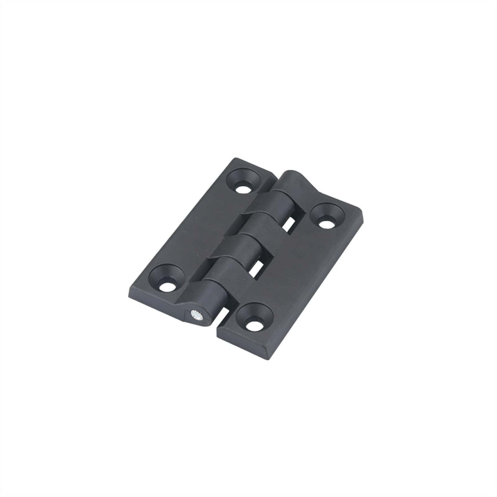Bisagras a tope, Bisagra de puerta, Cerrojos de pestillo, Bisagra 10pcs / Set Bisagra a tope de plástico de nylon de color negro for muebles de caja de madera Hardware de gabinete eléctrico Hardware e