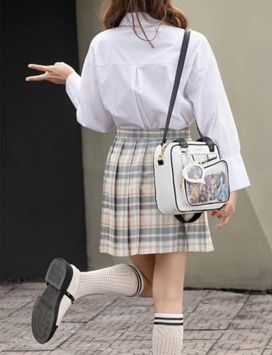 Japanese Ita Bag Cute Bags Kawaii Bags Crossbody Purse Messenger Bags for Women Shoulder Bag Tote (Black)4