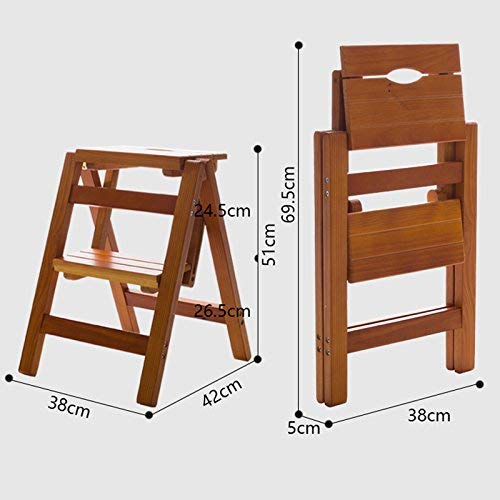 Fauteuil pliant de ménage en bois et plateau stand de fleurs