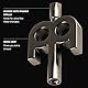 Meinl Stick & Brush Kinetic Drum Key Black Nickel - Trommel Stimmschlüssel Drummer Tool - Schlagzeug Zubehör (SB501)
