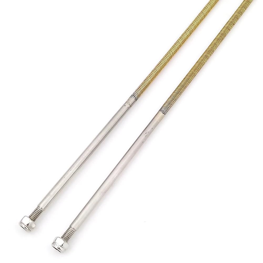 Albero flessibile da 4 mm for barca RC 350 mm 400 mm in acciaio CW CCW albero flessibile for motoscafo RC MONO CAT idrovolante(400mm Right Hand)
