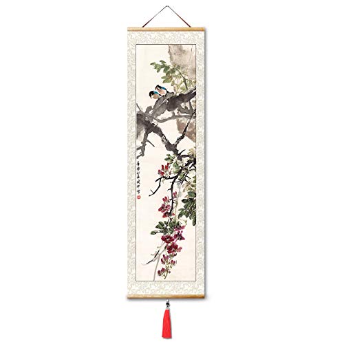 Chinese Painting Japanese Wall Art Chinese Wall Scroll...
