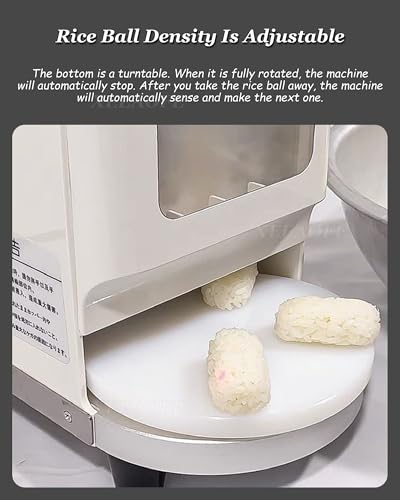 Máquina para hacer sushi, 1200 unidades/H Sushi Bazooka con moldes, kit de rodillos de sushi