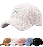 Cozyan Berretto da Baseball Invernale Uomo Cappello Invernale Uomo con Fodera Cappellino Autunno Unisex Winter Baseball cap Cappello Invernali Cappellino in Poliestere Cappellini