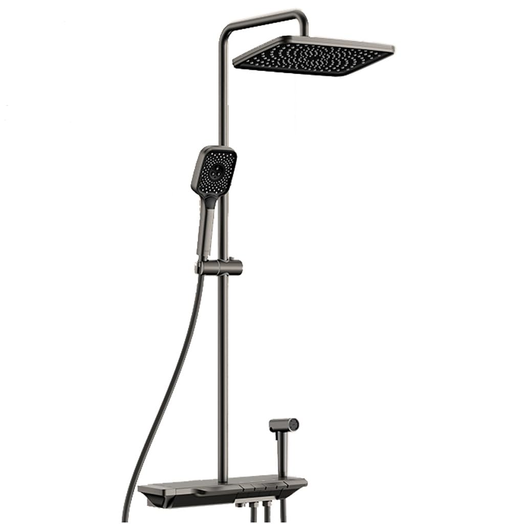 MOBYGKFY Bathroom Constant Temperature Shower Set Household Rain Booster