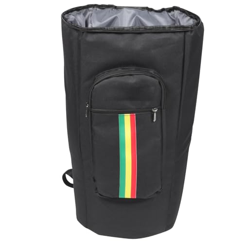 Sosoport African Drum Bag Shockproof Drum Carry Case with Thick Shoulder Strap Portable Storage for African Drums Durable Musical Instrument Backpack