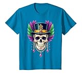 Costume de carnaval de la Nouvelle-Orléans Mardi Gras Chapeau haut-de-forme Vaudou T-Shirt
