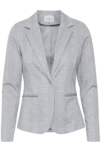 ICHI IHKATE HOUNDSCHECK BL - 20115775 Alloy, XL