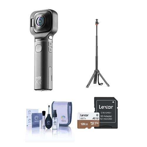 Vuze XR Dual 3D 360 / 2D 180 VR Camera, Black - Bundle
