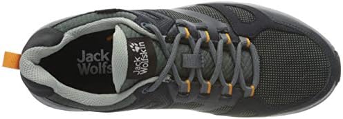 Jack Wolfskin Men's Downhill Texapore Low Hiking Boot, Dark Blue/Grey, 8 | Image 4