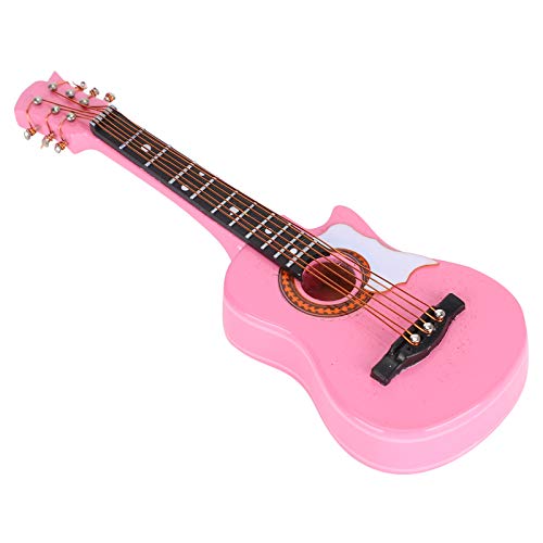 Guitare Miniature en bois avec support et étui, Mini Instrument de musique Miniature modèle de maison de poupée… - Les Beatles, Paul McCartney, John Lennon, RIngo Starr, George Harrison Guitare Miniature en bois avec support et étui, Mini Instrument de musique Miniature modèle de maison de poupée… – Image 5