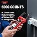 Professional Clamp Meter 1000A AC/DC Amp Clamp Multimeter & 1000V Voltage Tester True RMS, Inrush, VFD, LOZ - Measures Resistance, Temperature, Capacitance and Frequency, MAX/MIN Hold