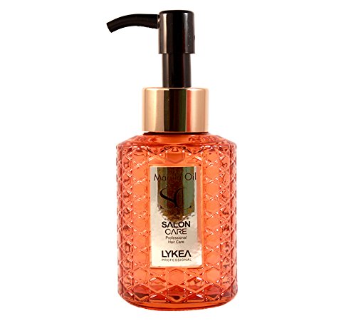 Lykea Marula Oil For Hair Treatment Natural Ingredients Professional Hair care Styling Oil 2.7oz / 80ml (Seed Oil 10,000 ppm) Made in Korea