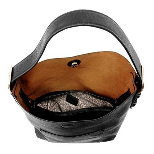 Image of Joy Susan Womens Faux Leather: Hobo 2-in-1 Handbag