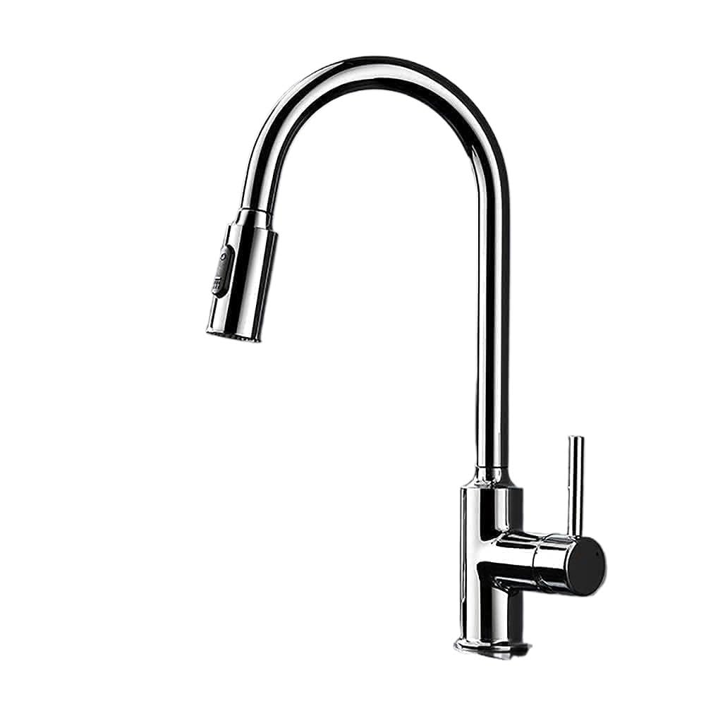 Robinet de cuisine extractible rotation 360 degrés pour évier
