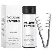 Texturpuder für Männer mit Textur Kamm,Volumen Puder Haare für Männer,Fluffy Hair Powder mit Mattem Effekt,Hair Styling Powder,Sofort Mehr Textur und Volumen, Leicht Aufzutragen,Lang Anhaltender Halt