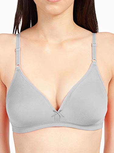 Image of SONARI Omania Womens Non-Padded Cotton Polyester Bras - Solid, Non-Wired, Medium Coverage, Hand Washable (Pack of 2)