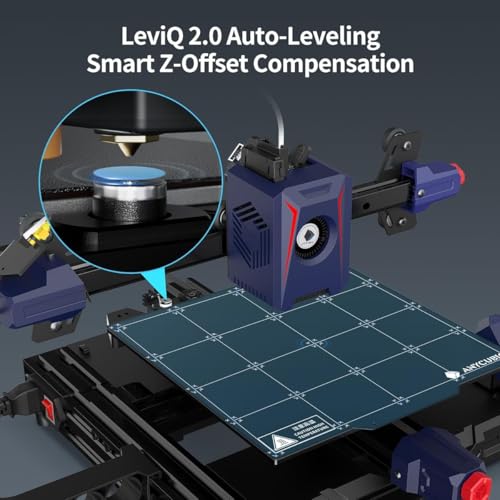 Image of 3IDEA Kobra Neo 2 3D Printer, 250mm /s Faster Printing Speed, LeviQ 2.0 Auto-Leveling Smart Z-Offset Ideal with New Integrated Extruder Details Even Better, for Beginners