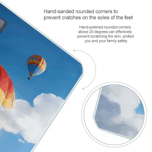 Báscula digital de baño Balloon Adventure para peso corporal miniatura 4