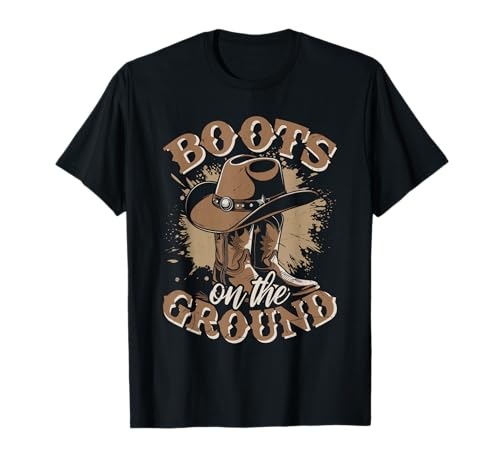 Boots on the Ground Juneteenth Cowgirl Pride Women T-Shirt