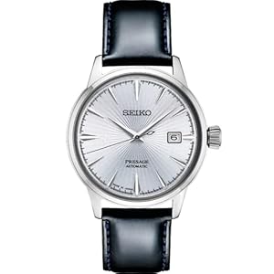 SEIKO SRPB43 Men’s PRESAGE Automatic Watch w/Date, Blue