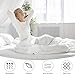 M-Aimee 10 Pack Bedding Twin Fitted Sheets Bulk Fitted Bed Twin Size Sheet 39'' x 75'' Single Size Bottom Sheets up to 12 Inches, Ideal for School Dormitory Home Salons Hotels (White)
