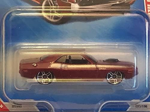 2008 Hot Wheels Web Trading Cars Burgundy '70 Dodge Challenger HEMI w/ PR5s (17 of 24) #93/196