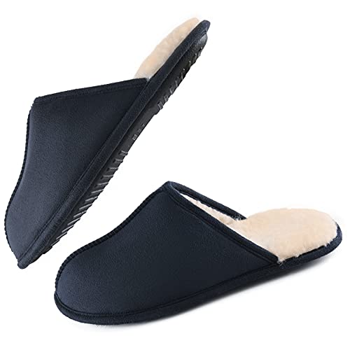 Mens-Memory-Foam-Slip-On-House-Slippers-Closed-Toe-Scuff-Indoor-Home-Slipper-for-Men-Comfy-Cozy-Soft-Non-Slip-Bedroom-Slippers-Houseshoes 416+VRCS8gS