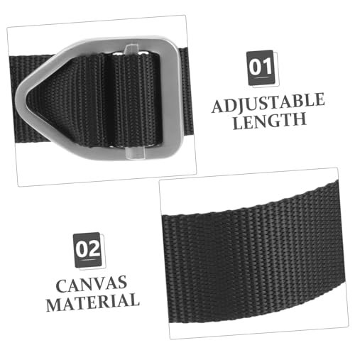 Outdoor Multifunctional Canvas Belt for Men Heavy Duty Work Belt for Hiking Camping and Everyday Use and Versatile Design for Outdoor Enthusiasts4