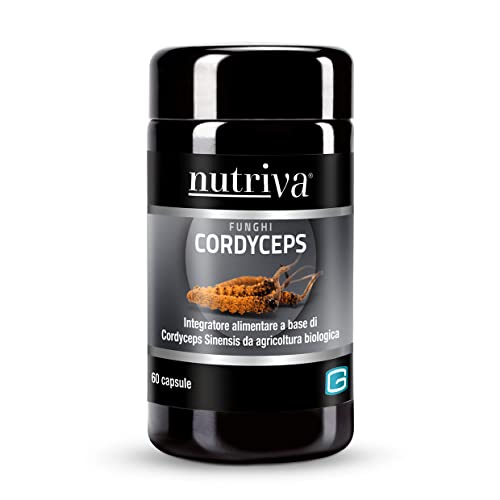 NUTRIVA Cordyceps Integratore 60 Capsule