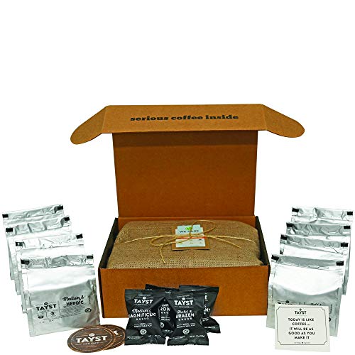 Tayst Compostable Coffee Pods | Decaf Roast Biodegradable K Cups Compatible With Keurig, 100% Compostable Single Serve Coffee Pod | Gourmet Coffee In Earth Friendly Packaging #TOP30