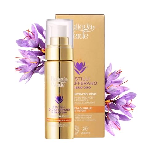 Bottega Verde - Siero Concentrato Viso Antietà Pistilli di Zafferano, 30ml