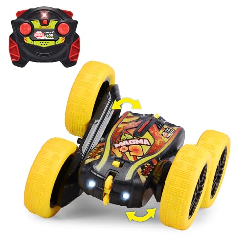 Dickie Toys - RC Auto Fire n Frost Flippy (16 cm) - ferngesteuertes Auto ab 6 Jahre mit 360°-Flips und Licht, Remote Control Car für Kinder, 8 km/h, 2,4 GHz Fernbedienung, inkl. Batterien