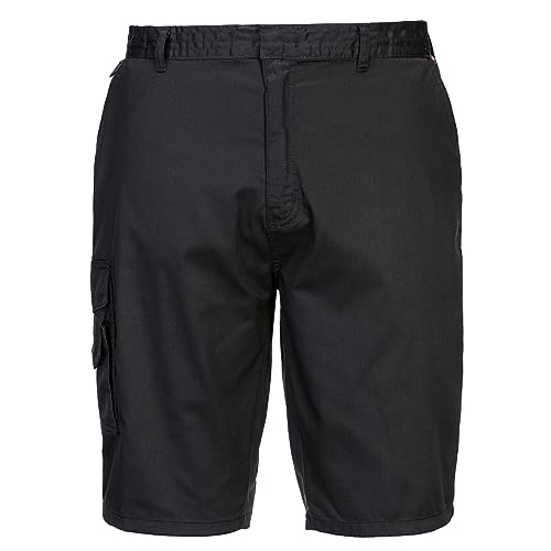 Image of Portwest S790 High Performance Comfort Combat Shorts Black, Small