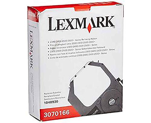 Lexmark International 3070166 High Yield Black Re-Inking Ribbon