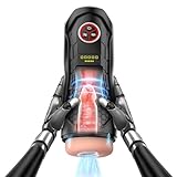 Automatic Blow Job Machine for Man Thrusting Vibrate Adult Tools for Men Discreet Pussy Pocket Silent Adult Toy, Male Stroke Masterburbatar Strokertate Mens Sleeve Pussycats Pocket Underwear MQ03