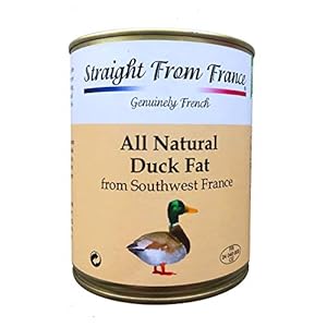 Straight from France Volledig natuurlijk eendenvet om te koken uit Zuidwest-Frankrijk Keto en Paleo Dieetvriendelijk 695G