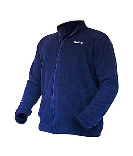 QUIPCO Tundra 100 Fleece Jacket (Navy Blue, XXL) -Proudly Made in India