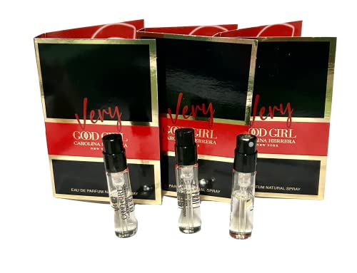 Carolina Herrera Very Good Girl Eau De Parfum 3 Vial Sample 