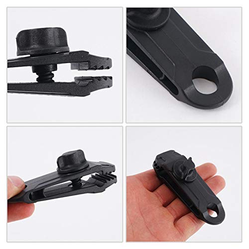 10 Stuks Tarp Clips Heavy Duty Lock Grip Tent Clip Tent Bevestigingsmiddelen Luifel Klem Set Tent Accessoires Voor… - Image 5