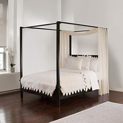 Royale Linens Canopy Scarf, Polyester, Ivory, One Size Cover