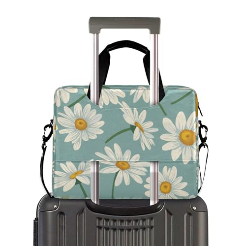 Maletín para portátil unisex ALAZA Daisy Flower 13-15.6 pulg miniatura 3