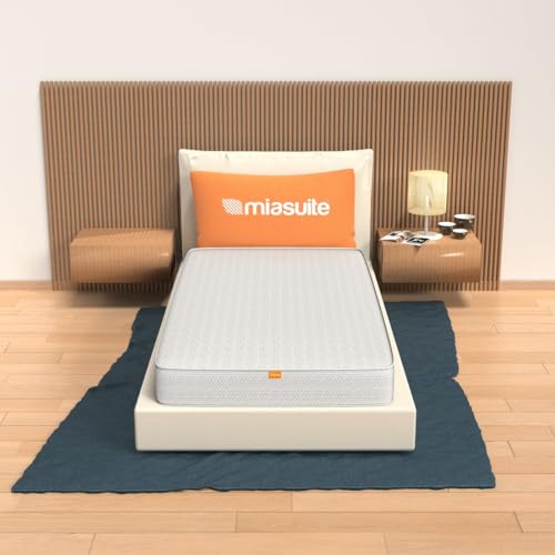 miasuite i sogni italiani Colchón individual Viscoelástico – medida 80 x 180 x 12 cm – de Waterfoam, dispositivo médico y marca CE, ecológico