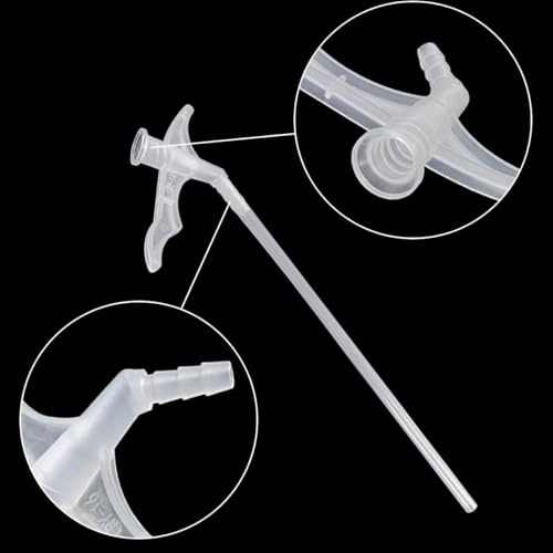 Image of 20 Pieces Spray Foam Replacement Tube Nozzle Tips with Brush Spare Straws Screws on Cans