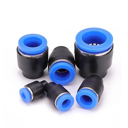 Conectores neumáticos PP-6 rápidos de 6mm para tubos de aire 6
