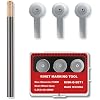 Model Rivet Maker Tool RM-B1- Large Diameter Gear (Pitch 0.35/0.4/0.45 mm) - Stable Rolling Scriber for Long Straight Lines on Gunpla Armor, Tank Skirts & Aircraft Wings
