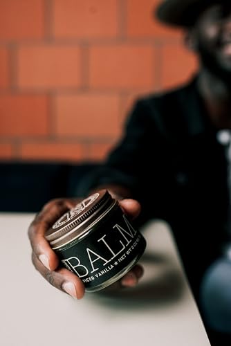 18.21 Man Made Beard Balm for Men, Spiced Vanilla, 2 fl. oz - Premium Grooming Cream with Low Shine for Conditioning and Shaping Beards, Mustaches - Scented Facial Hair Balms, Long-Lasting Moisture