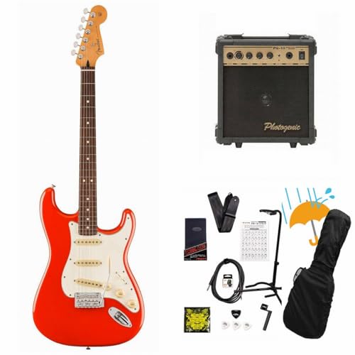 Fender/Player II Stratocaster Rosewood FB Coral Red GLM^[ PG-10AvtGLM^[S҃ZbgR