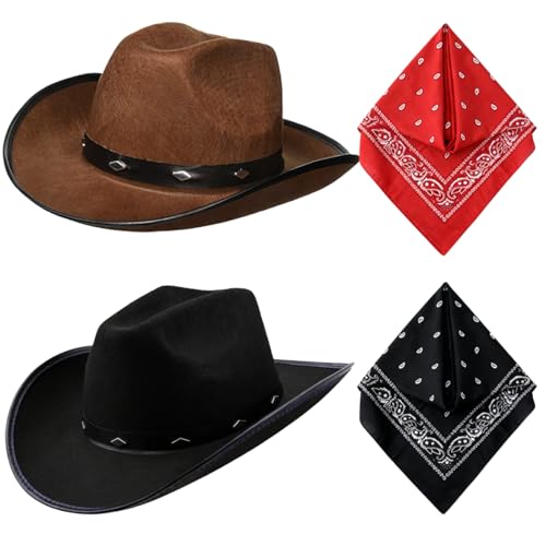 Chapeau de cowboy pour enterrement de vie de jeune fille et soirée à thème